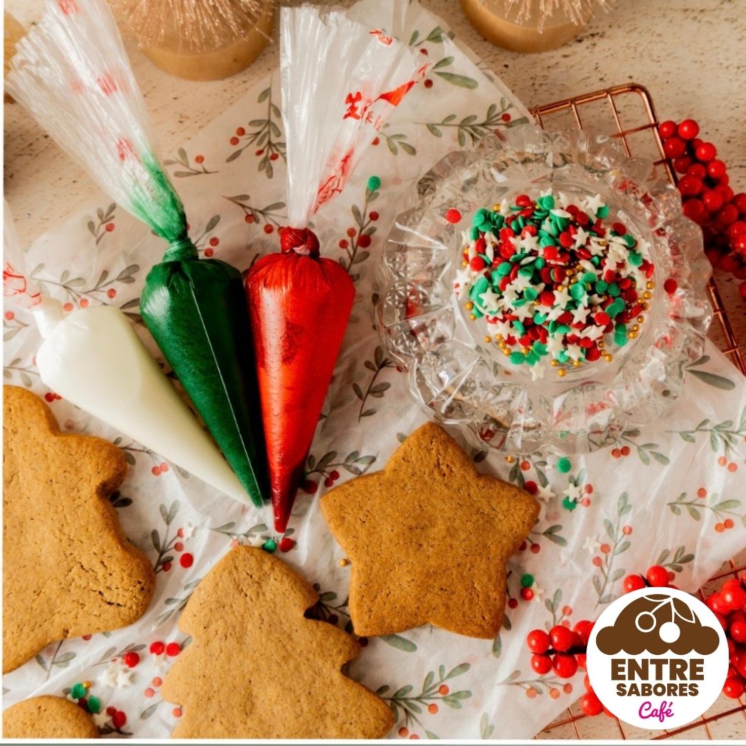 Promo Caja Navideña+ Kit Galletas Jengibre