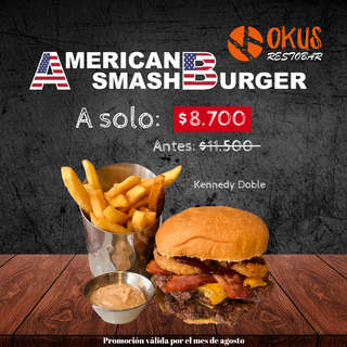 Producto Kennedy DOBLE + PAPAS