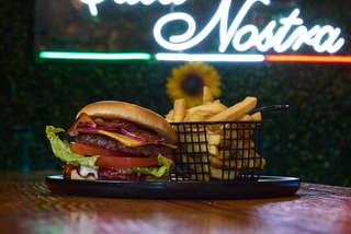 Producto Bacon Cheddar + Papas