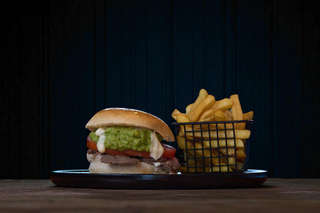 Producto Churrasco Italiano + Papas Fritas