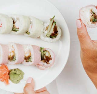 Producto Rolls Envuelto en Queso Ebi Sake Rolls