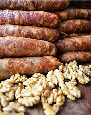 Producto Longaniza con nueces el kilo