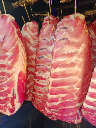 Producto Costillar Americano ahumado el kilo