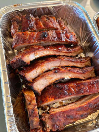 Producto Al vació: 1 kilo de costillar listo 