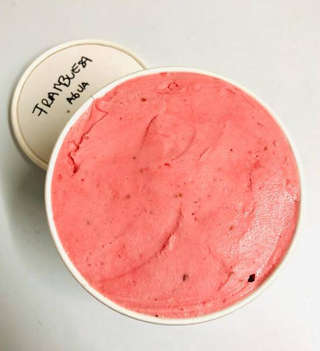 Producto Helado de Frambuesa Agua Vegano 1 litro