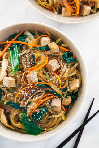 Producto Japche Con Arroz Y Tofu 1 Porción