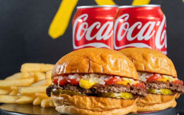 Promo 2 Cheese Burger + Papas + Bebida 330cc