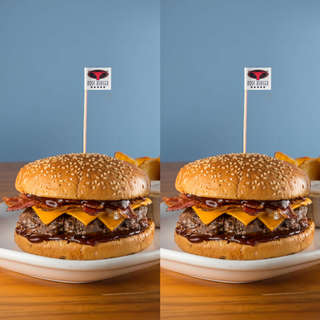 Producto 2x1 Cheddar Burger + Papas