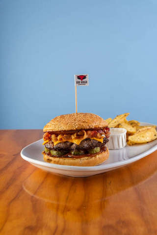 Producto 30% OFF Rusty Burger + Papas
