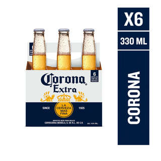 Producto Corona Six Pack 330cc