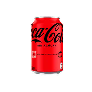 Producto Coca Cola cero lata 350 cc