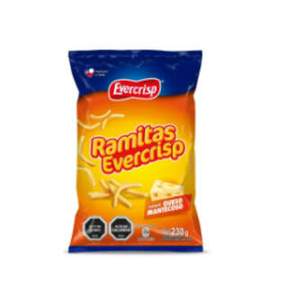 Producto Evercrisp Ramitas Queso 230g
