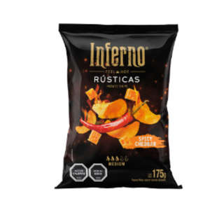 Producto Inferno Potato Chips 175g