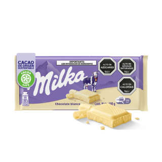 Producto Milka Chocolate Blanco 100G