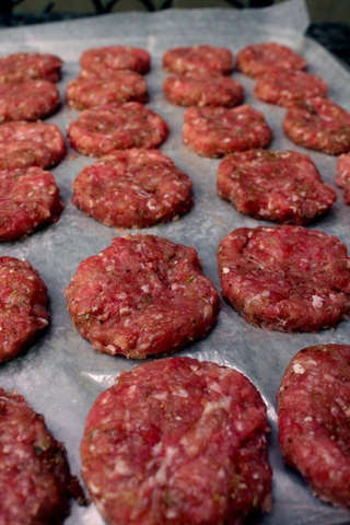 Producto Hamburguesas artesanales ahumadas por 1/2 kilo 