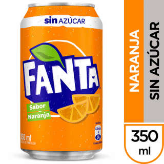 Producto Fanta sin azúcar