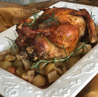 Producto Pollo Relleno con Arroz Ashue