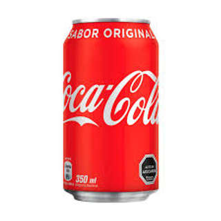 Producto coca cola lata