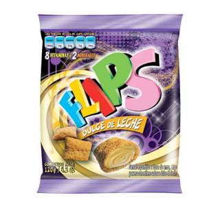 Producto Flips Dulce de leche 120gr