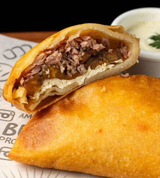 Producto Empanada Platano Frito Jamon y Queso
