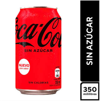 Producto Coca Cola zero 350 ml