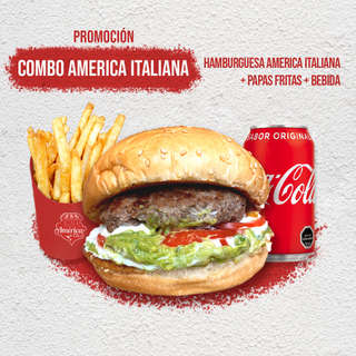 Producto Hamburguesa América Italiana