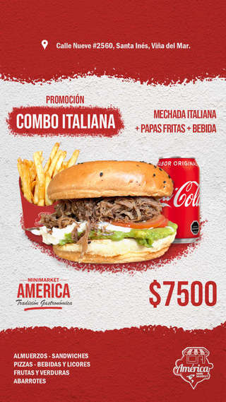 Producto Combo Italiana
