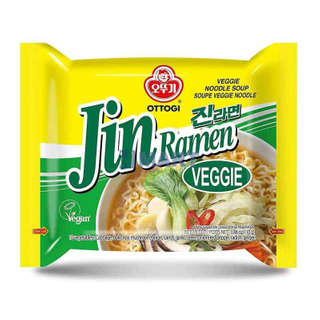 Producto Ramyeon Jin Ramen Veggie Bolsa 110 g