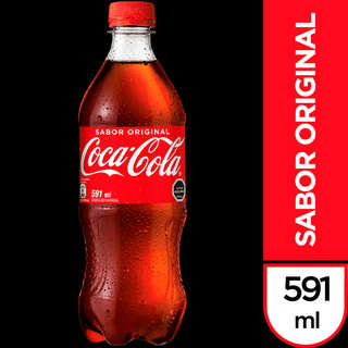 Producto Gaseosas Coca Cola Original Botella 591 ml