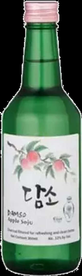 Producto Soju Damso Manzana Botella 360 ml