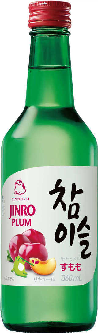 Producto Soju Jinro Chamisul Ciruela Botella 360 ml