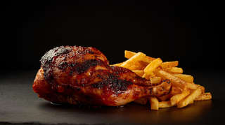 Producto 1/4 Pollo Asado con Papas Fritas